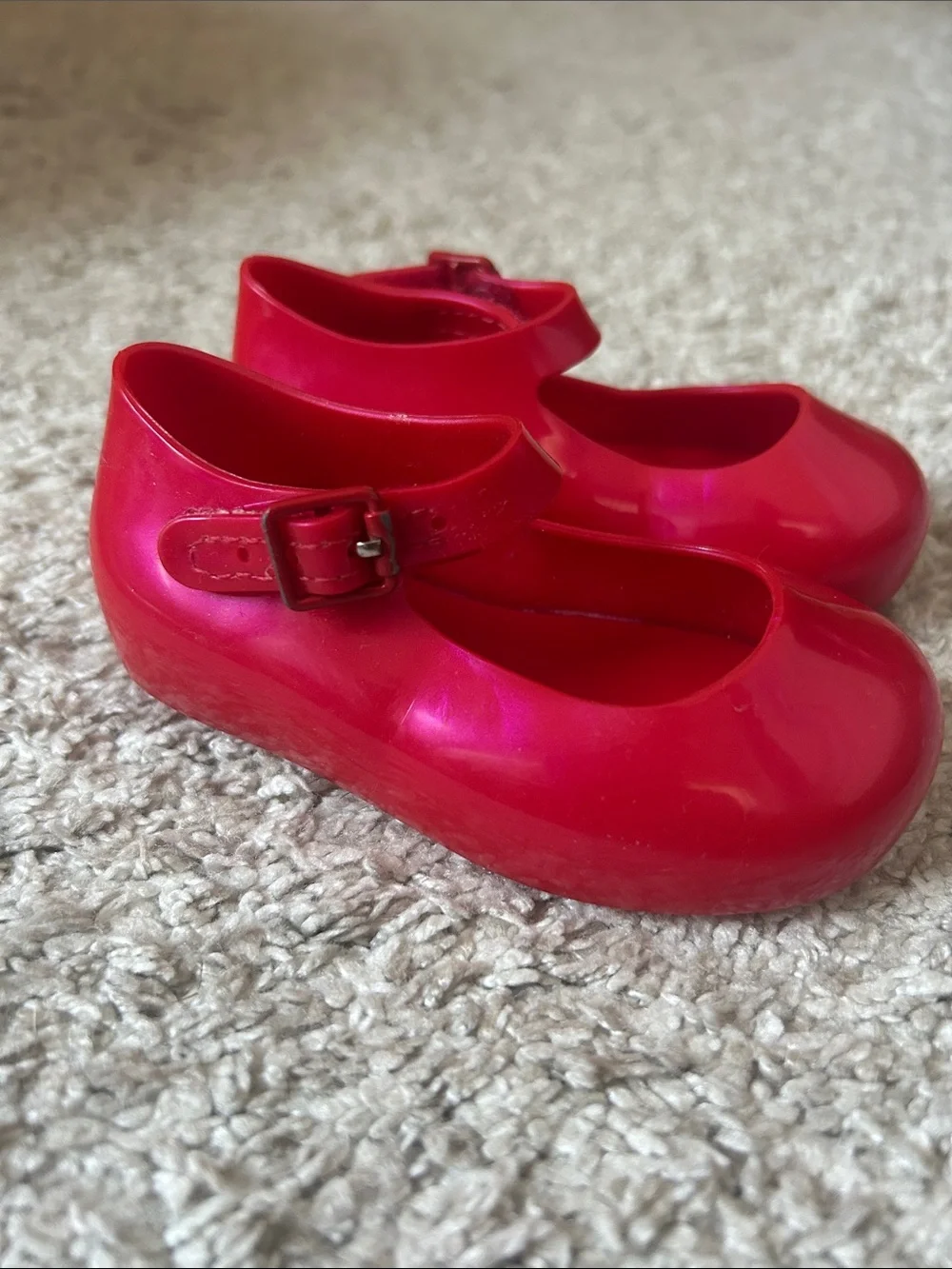 Mini Melissa glossy reddish